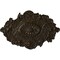 Ekena Millwork Strasbourg Ceiling Medallion, Hand-Painted Stone Hearth Crackle, 30 1/2"W x 20"H x 1 1/2"P CM30SGSHC - alternate 1